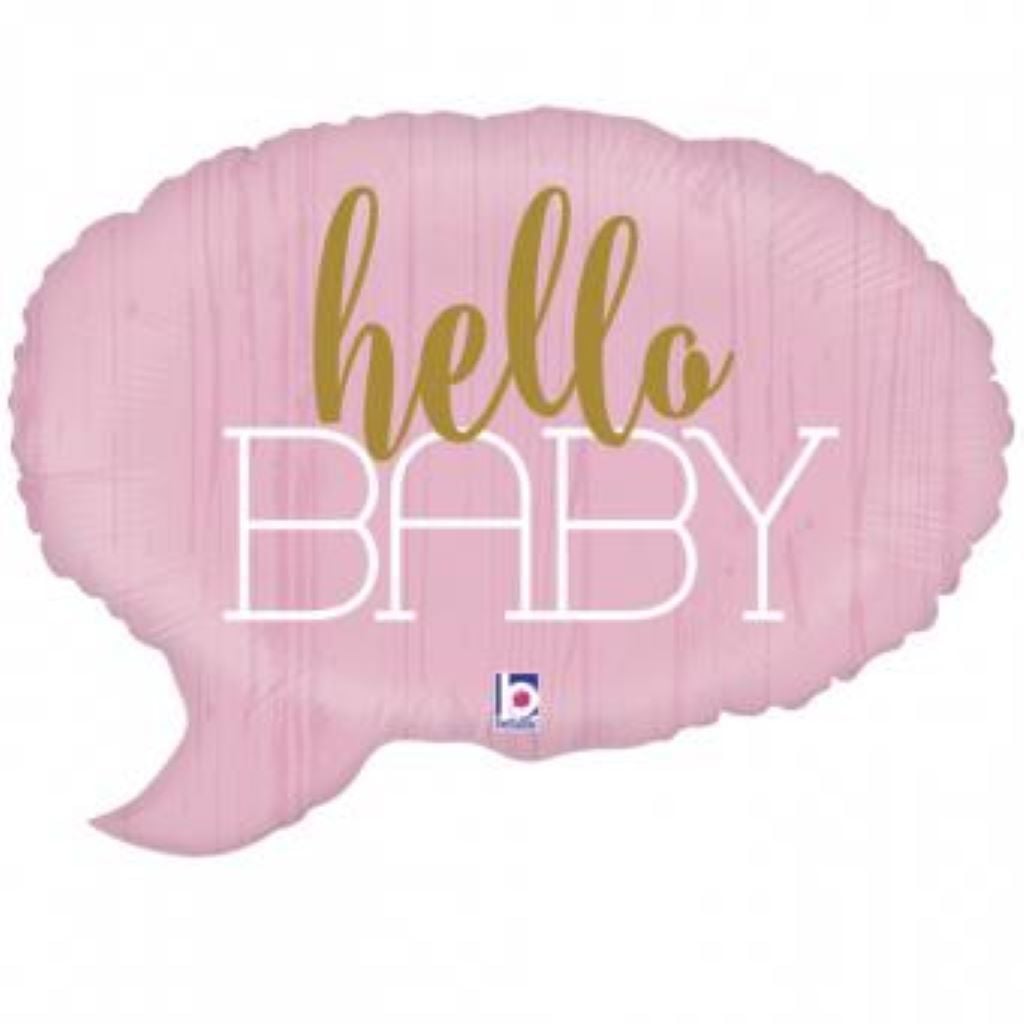 Куля фольга 55*45см hello Baby дівчинка B-056 Mcolour Balloon