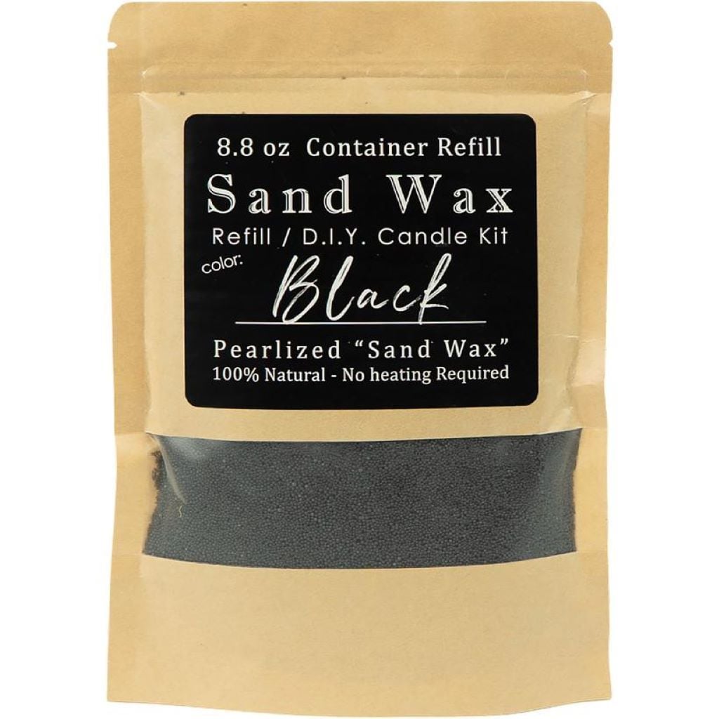Віск гранульваний 260г для свічок чорний Sand Wax CH011-3 Китай