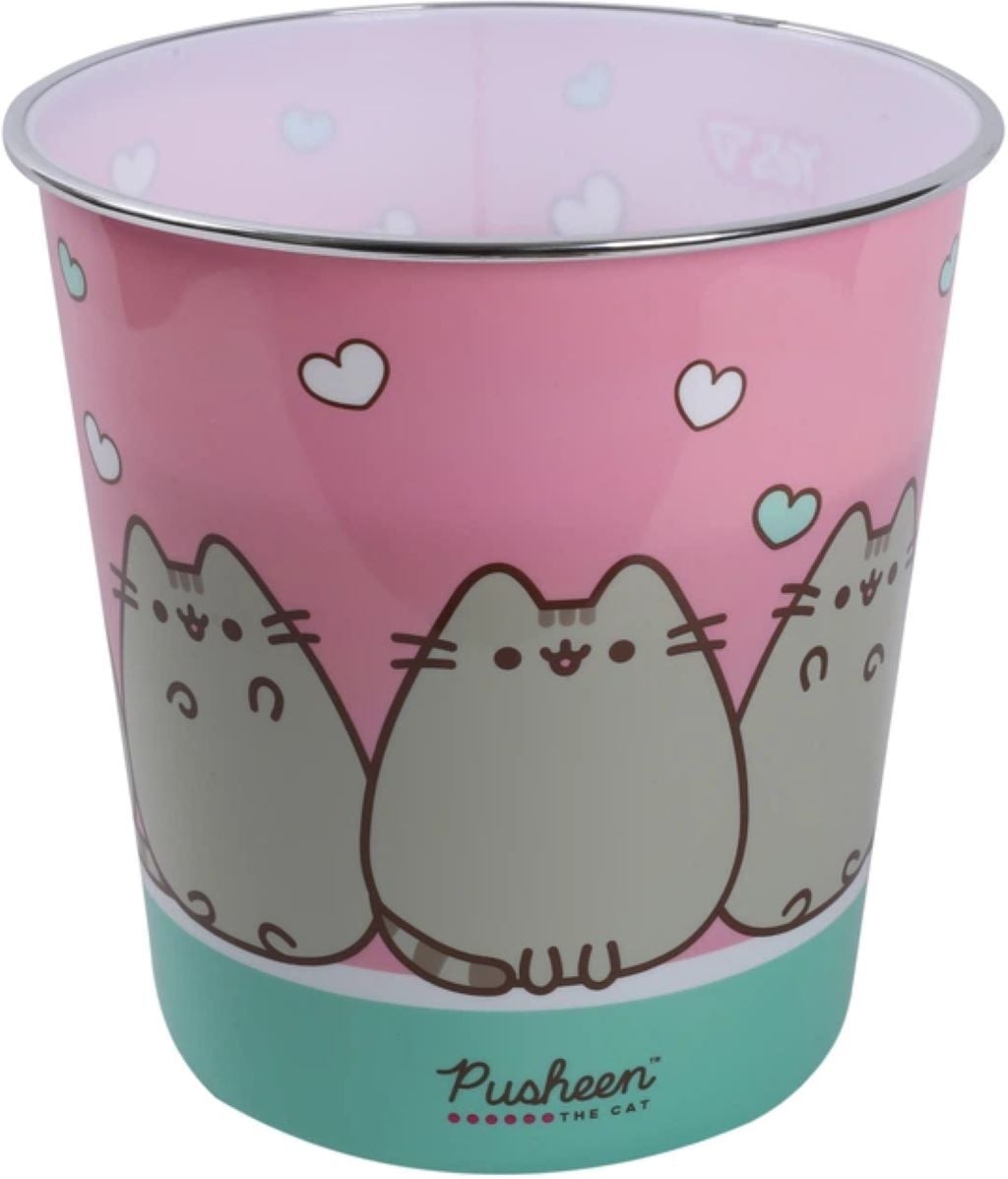 Кошик длясміття пластик 5,5л Pusheen 22*21*16см 708503 Китай