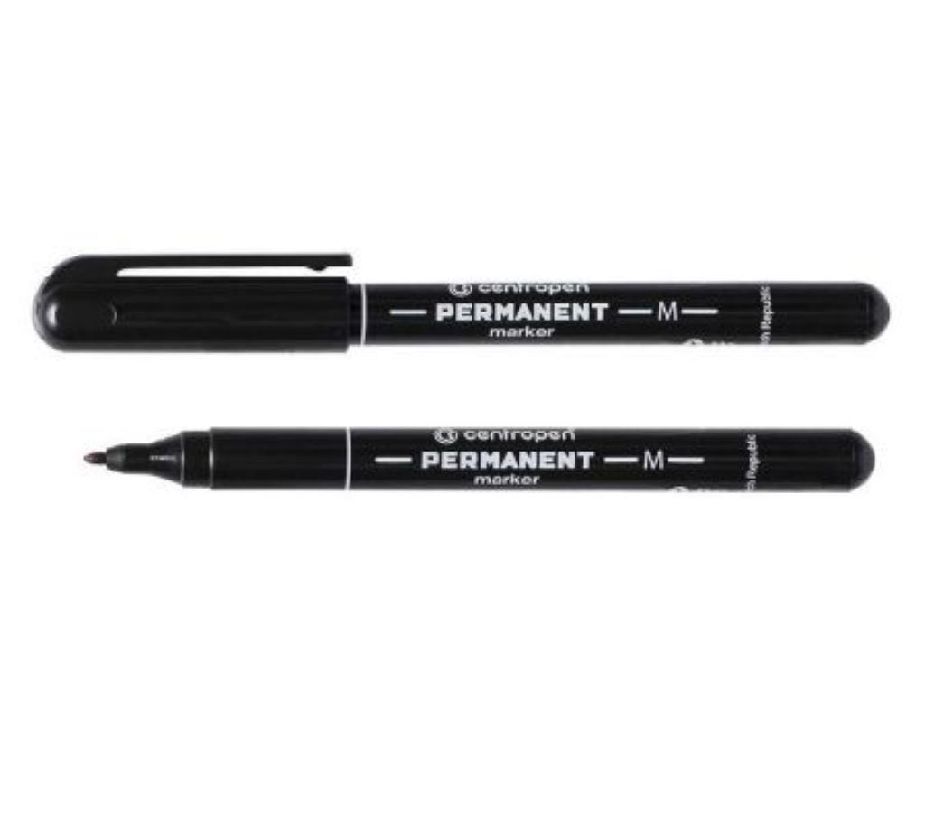 Маркер перманентний 1мм чорний 2846 Centropen