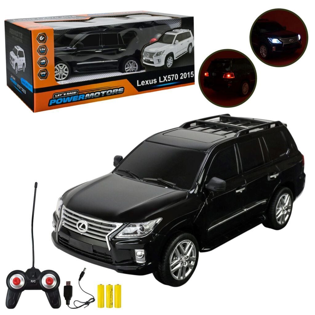 Машина на р/к Powermotors 1:24 LEXUS LX570 у коробці 27*11*14см PM2406 Китай