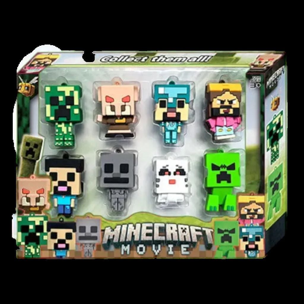 Герої Minecraft 6см набір 8шт мікс в коробці 97880 Китай