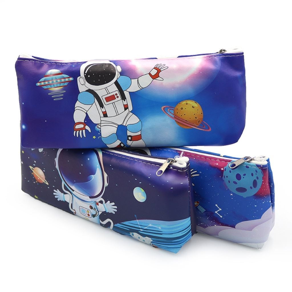 Пенал 1 віділеня на блискавці 21*8*3см Space у пакеті мікс видів DSCN2102 Josefotten