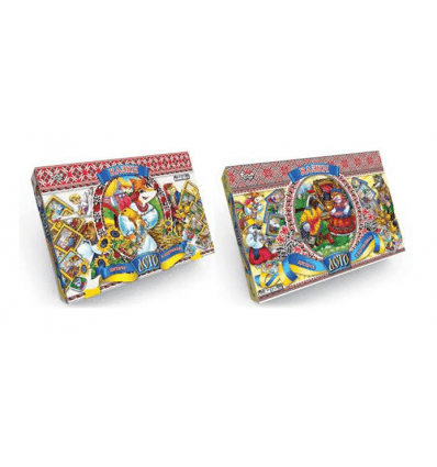 Лото в малюнках Казки в коробці 28*19см DT L40C1 danko toys