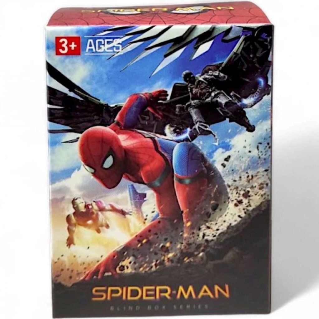 Герої Spider-Man 3 картинки та фігурка у коробці 8*6*3см 99804 Китай