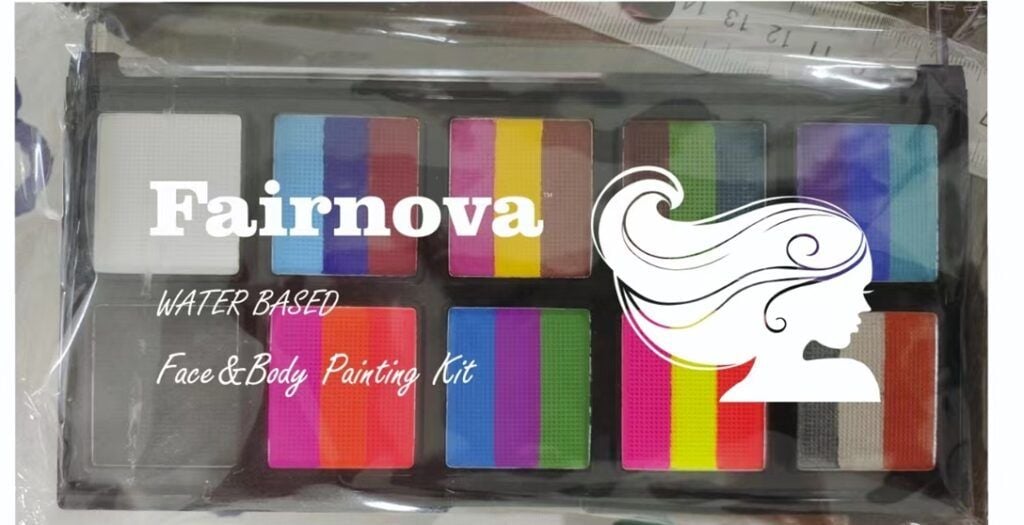 Аквагрим 23 кольори на водній основі пензлик в  коробці 17*8*2см CN-119 Китай