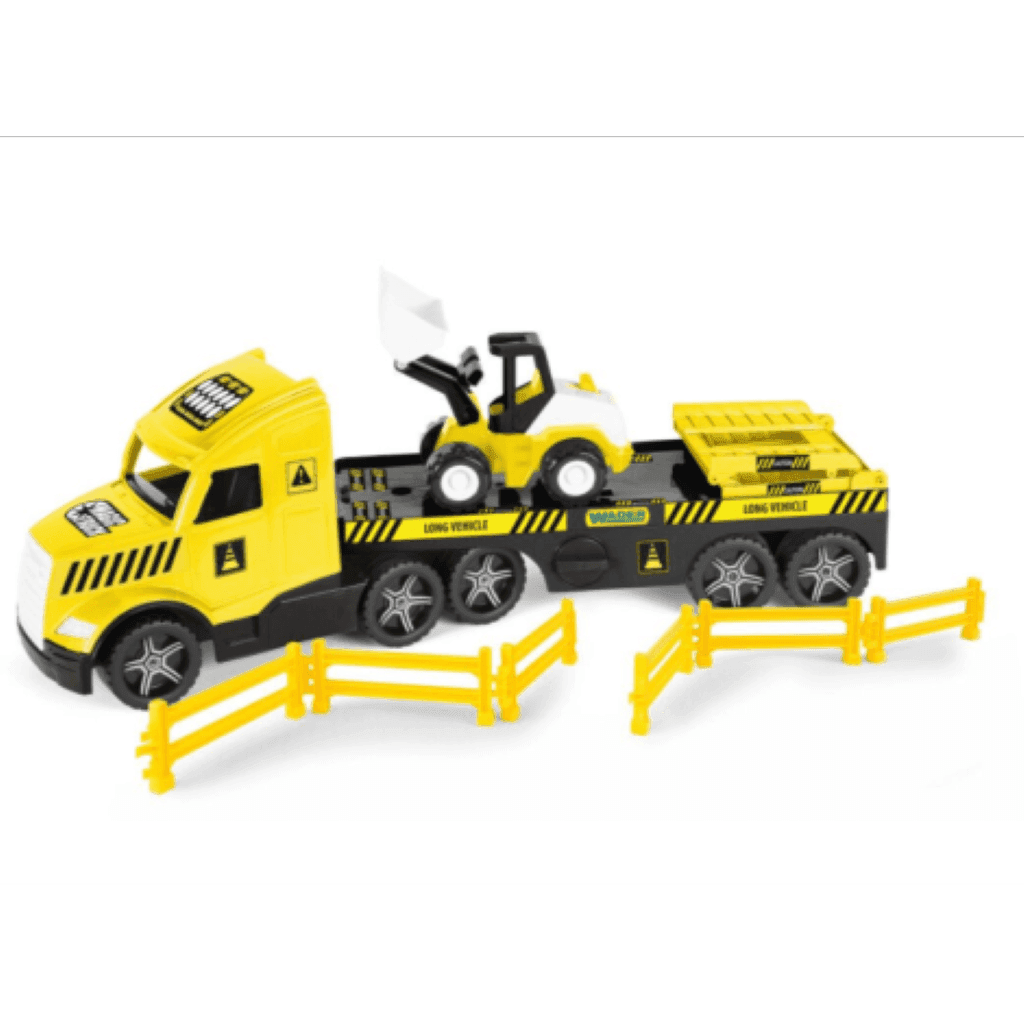 Машина Magik trak technik з бульдозером пластик у коробці 78*27*19см 36431 Тігрес