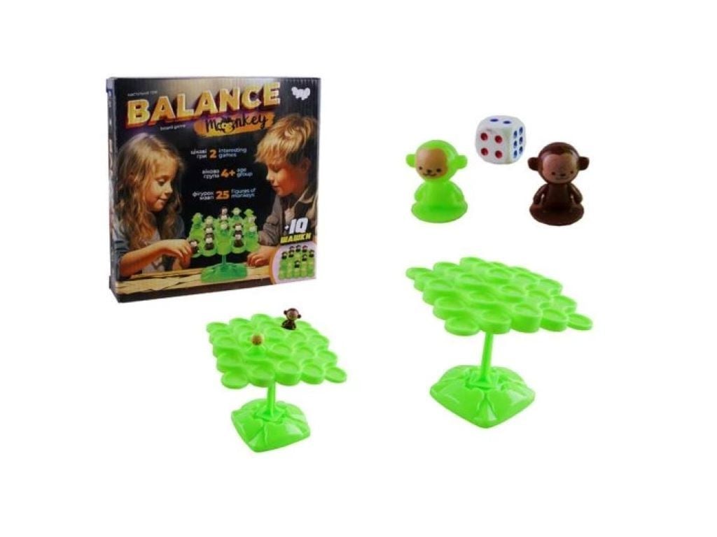 Настільна гра Balance Monkey в коробці 18*18*4см BaIM-01 Danko toys