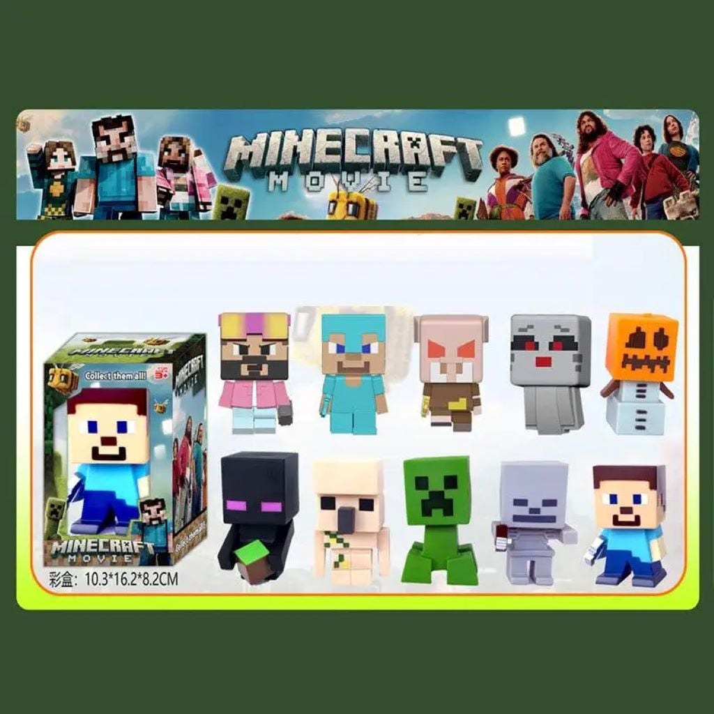 Герой Minecraft 11.5см рухомі елементи у коробці 97829 Китай