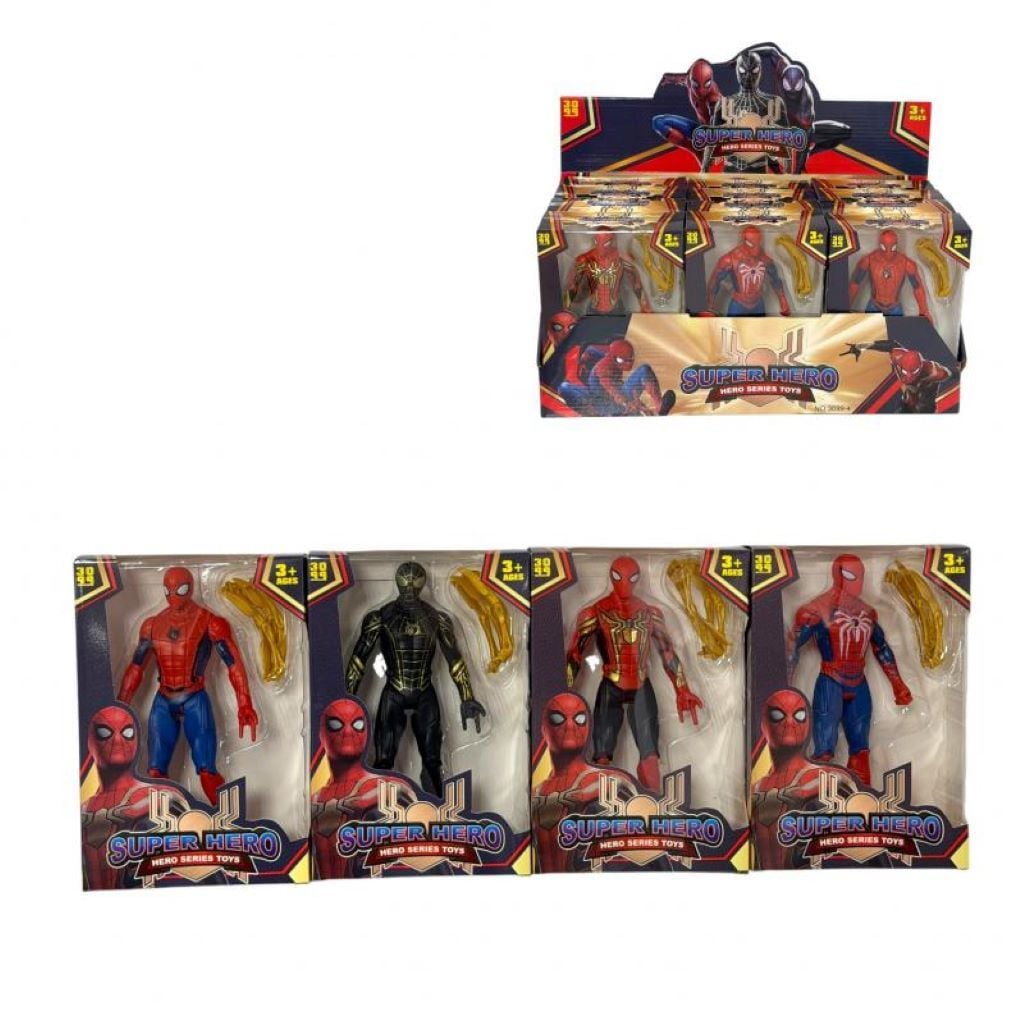 Герої Avengers 17см рухомі кінцівки та голова аксесуар у коробці 19*13*4см 3099-1-0848 Китай