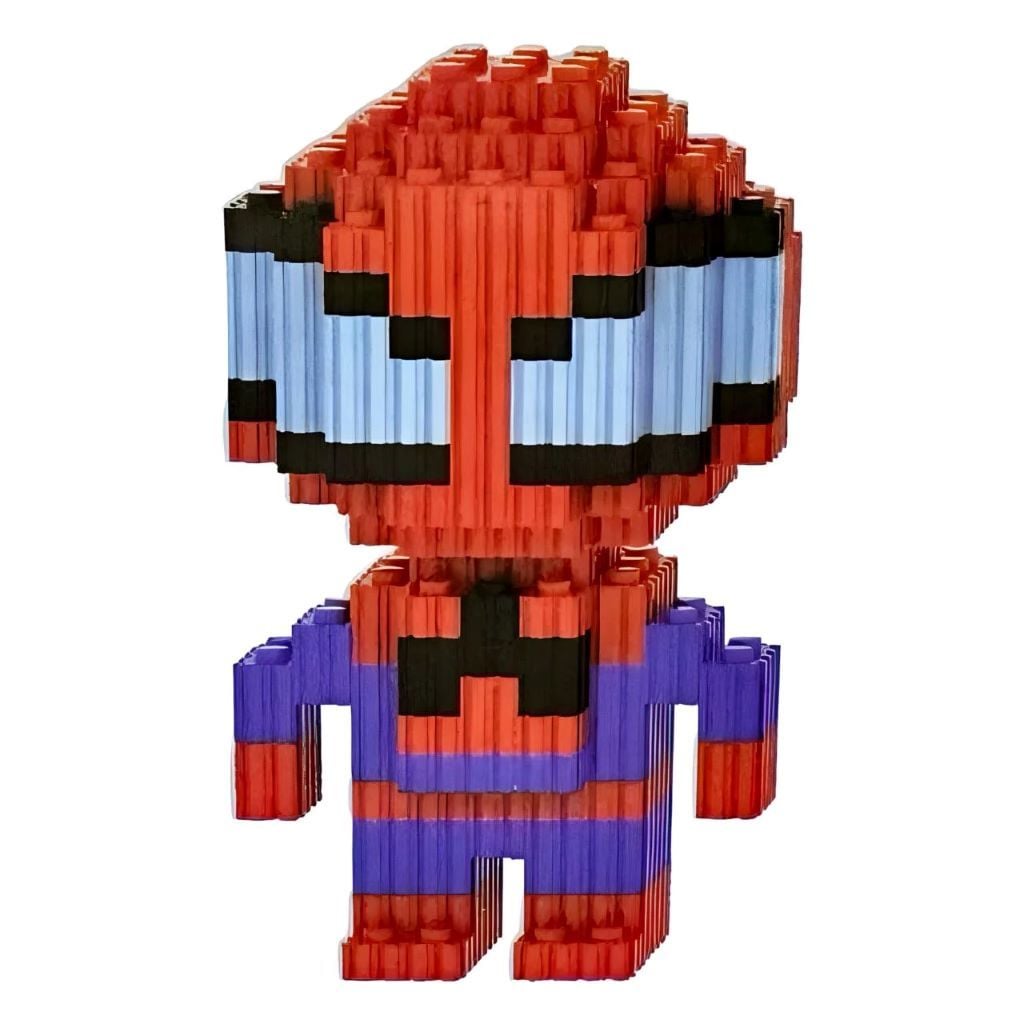 Конструктор піксельний 560д Spider Man у коробці 11*8*4см MW-06 Bricks