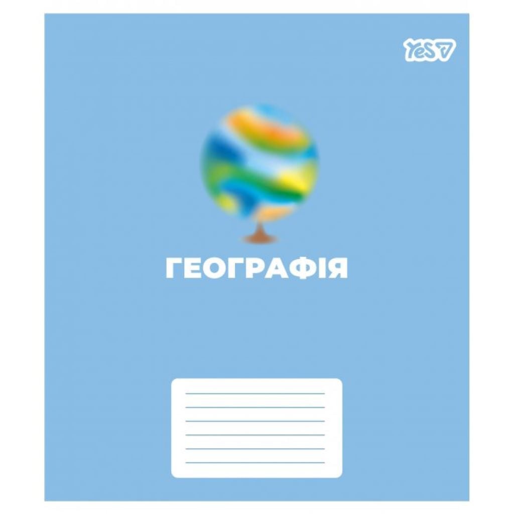 Зошит 48арк клітинка A5 Географія тверда обкладинка 768520 Yes