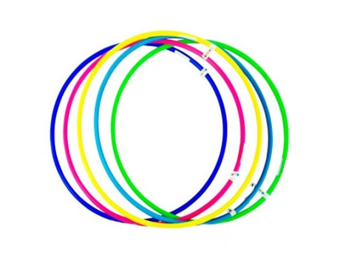 Обруч спортивний кольоровий великий d=82см 0167 bamsic
