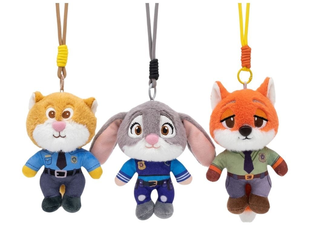 Брелок м*який Герої Zootopia 12см мікс видів H810 Китай