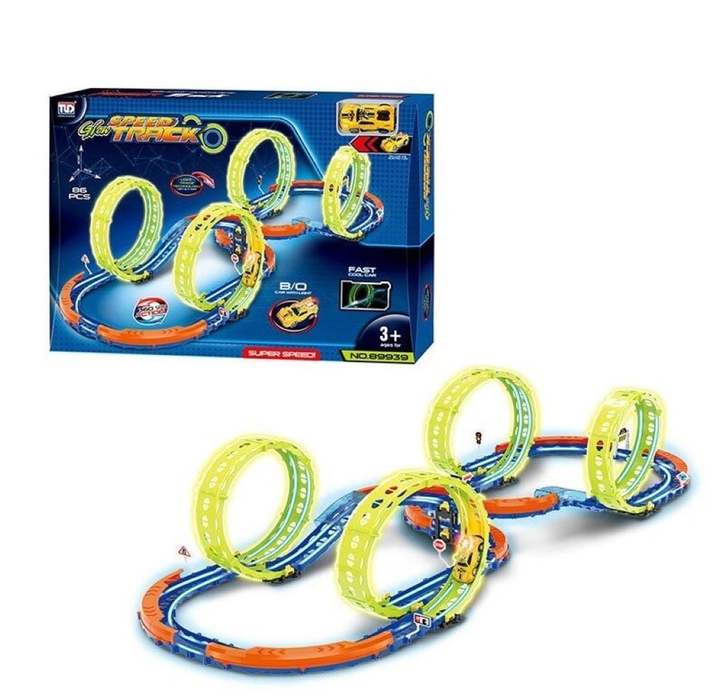 Трек 86дет SPEED TRACK 1 машинка в коробке 52*36*7см 89939 TUD