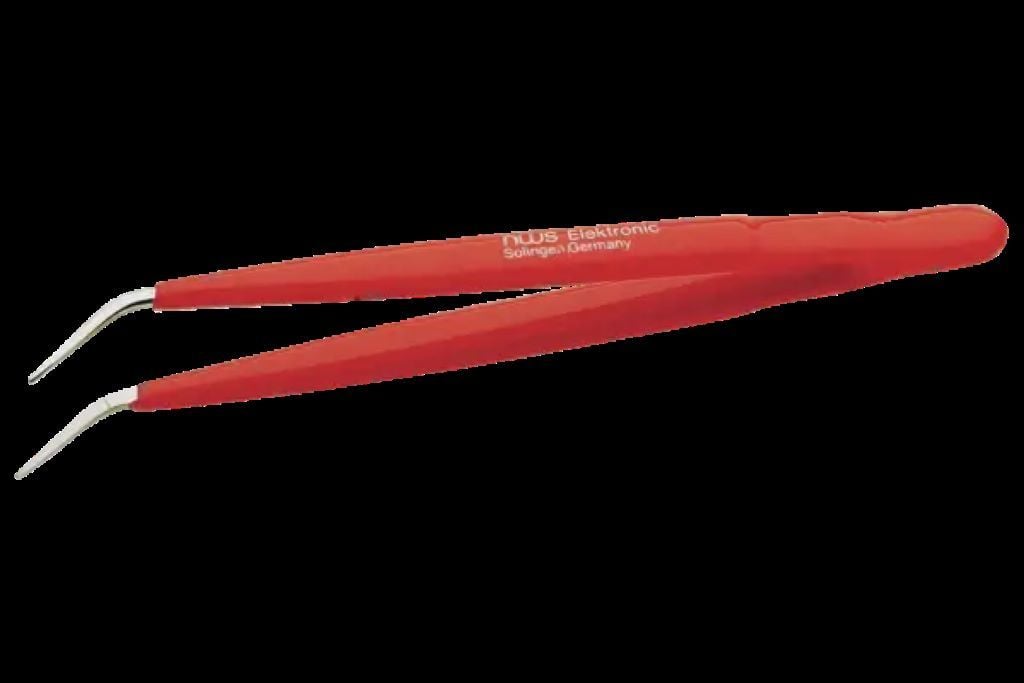 Пінцет NWS I=155мм наконечники 45* 027GP-155 Precision