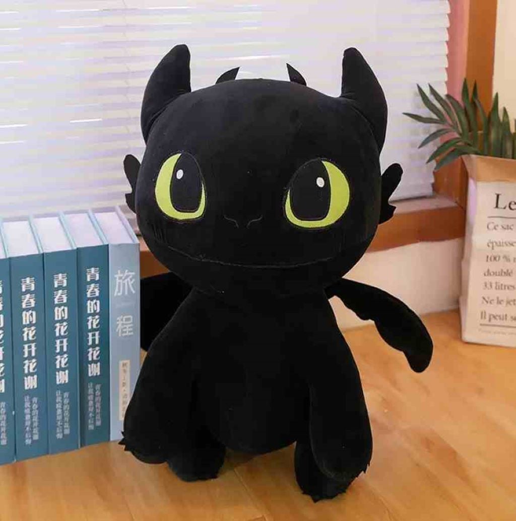 М'яка іграшка Дракон 30см Чорний Drakon3 Dreamtoys