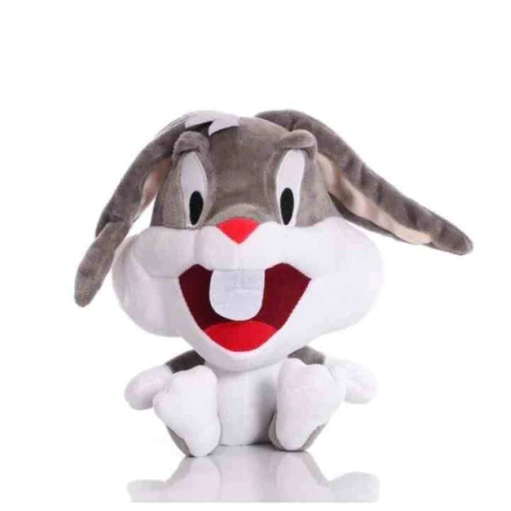 М`яка іграшка Кролик 20см плюш сірий ZIM-36кролик Dreamtoys