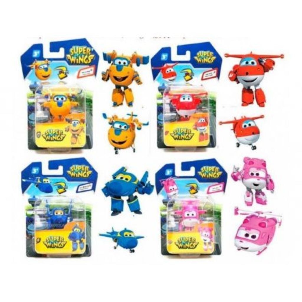 Трансформер типу Супер Крила мікс видів на планшеті 20*13см 15602 Китай