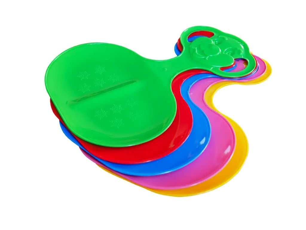 Льодянка мала 47-32,5см  пластик з ручкою у формі тваринки мікс кольорів 1028 технок