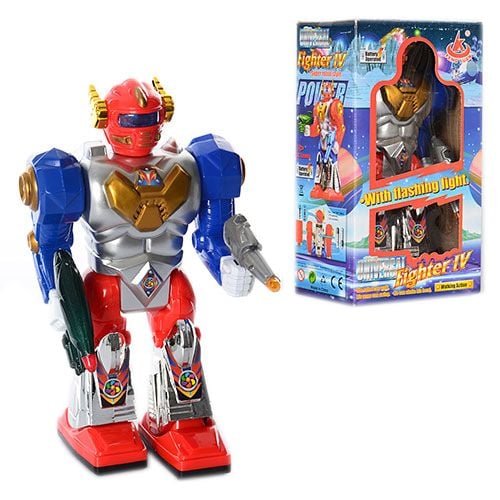 Робот  Захистник планети на батарейках звук світло коробка 22*16*8см 28052 Китай