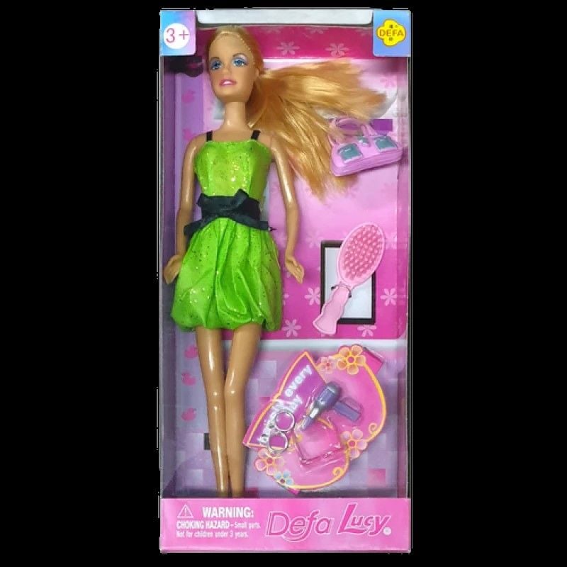 Лялька з аксесуарами 3 вида в коробці 29см 8185 defa lucy