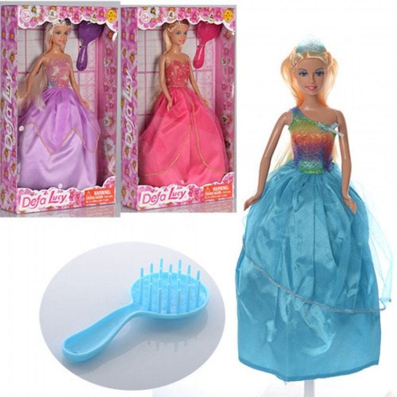 Лялька типу Барбі 30см в сукні для балу коробка  18,5*32*5,5см 8291 defa lucy