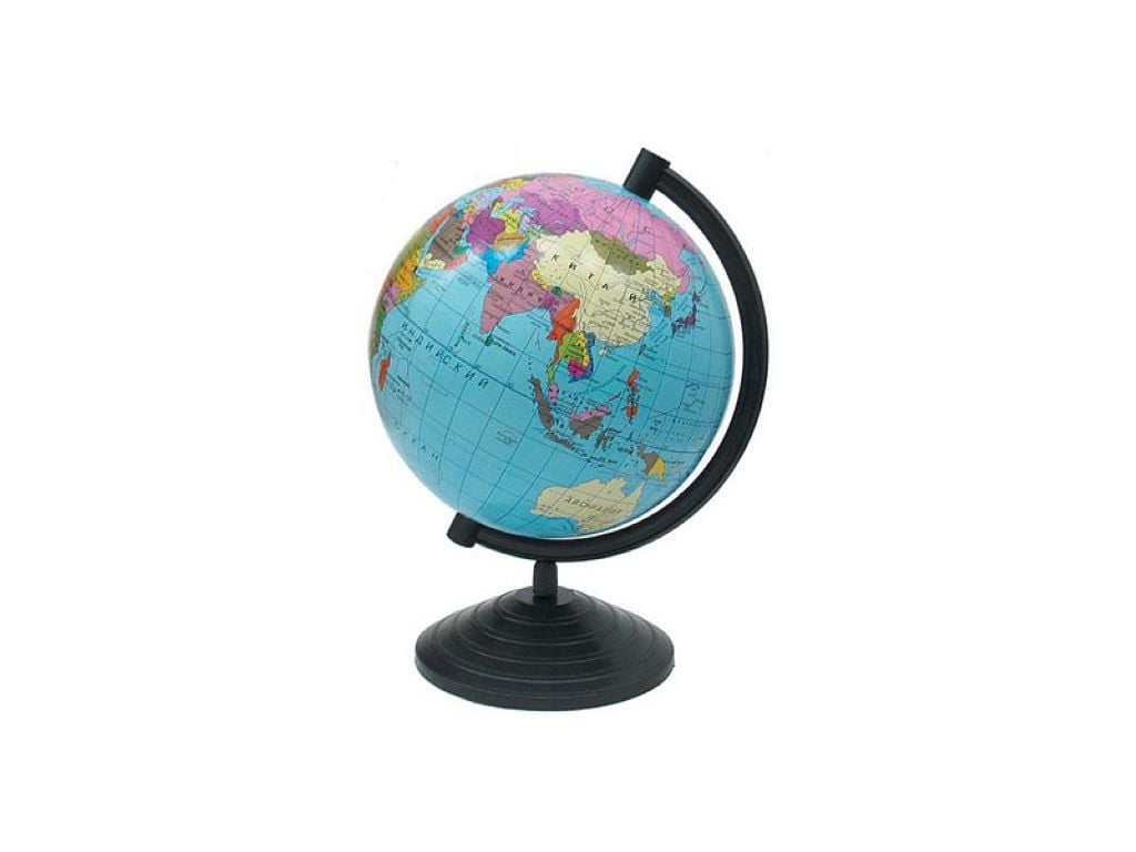Глобус політичний 160мм на підставці у пакеті 160/60 Марко Поло