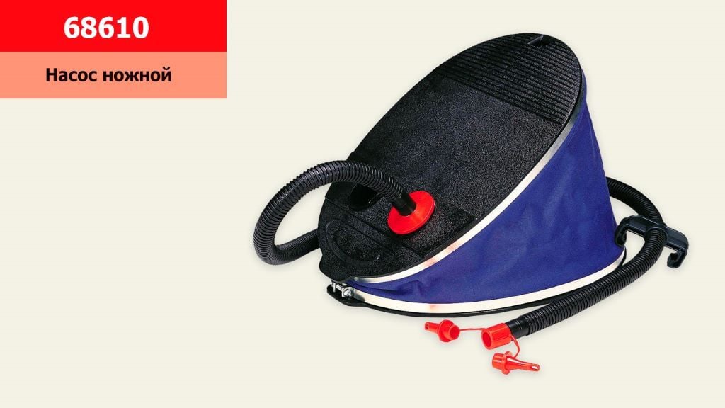 Насос ножний 30см у коробці 33*23*7см 68610 intex