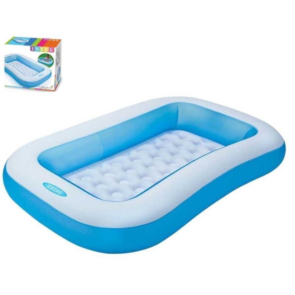Басейн надувний прямокутний 166*100*28см в коробці 57403 intex