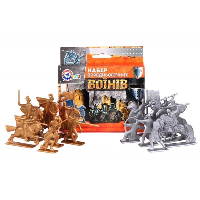 Набір "Середньовічних воїнів"в коробці 4272 технок