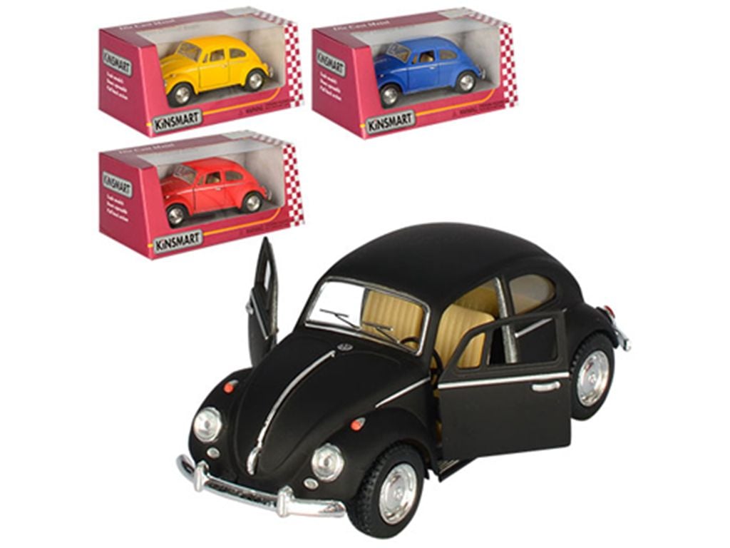 Машина метал 1967 VOLKSVAGEN CLASSICAL BEETLE 1:38 відчиняються двері інерція коробка 16*7*8см 5057WM Kinsmart