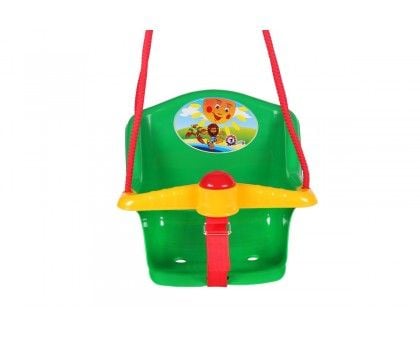 Гойдалка підвісна Сонечко пластик з ременем і пискавкою 1790 Технок