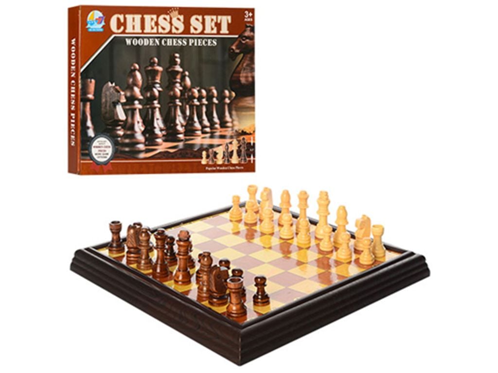 Шахмати фігури пластик в коробці 35*28*3см 477D-1 Китай