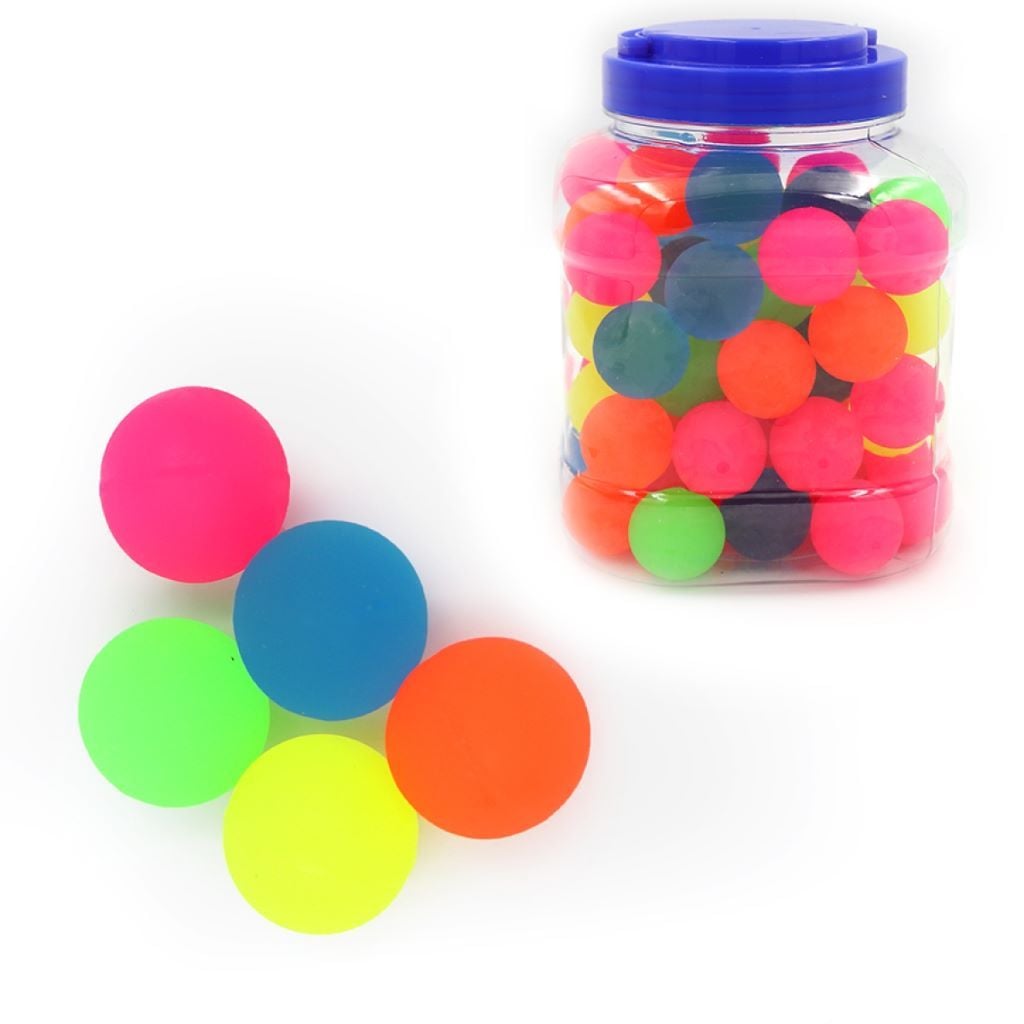 М'яч стрибунець 3,5см неон/баскетбол мікс кольорів 0059 Josefotten