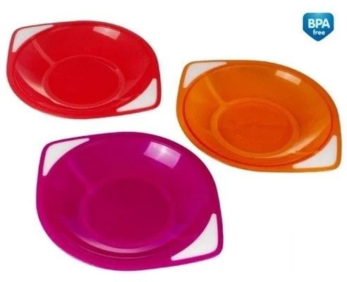 Набір пластикових тарілок 3шт 31/401 canpol