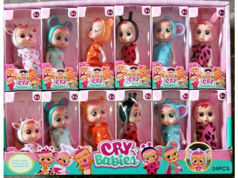 Лялька CRY Babies 10см коробка K2021 Китай