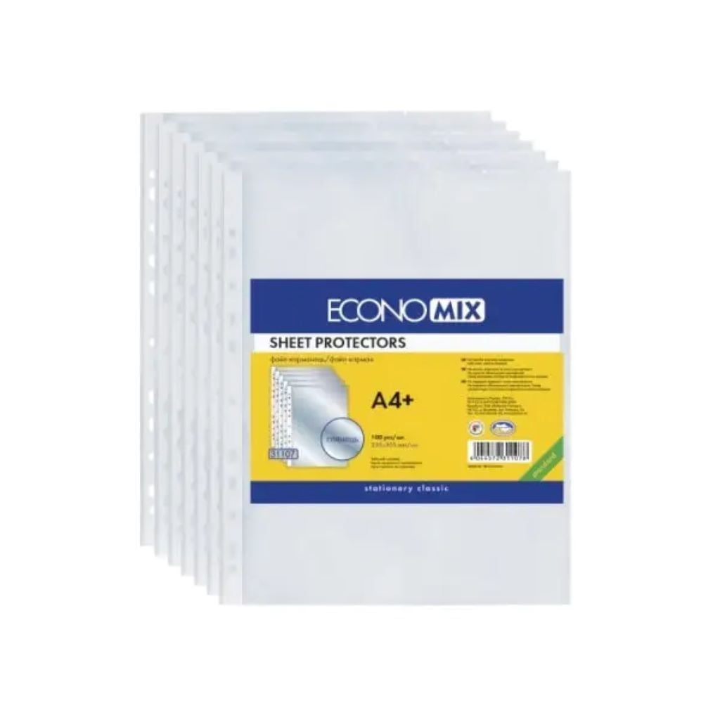 Файл А4 40mik 100шт глянець 31107 Econo mix