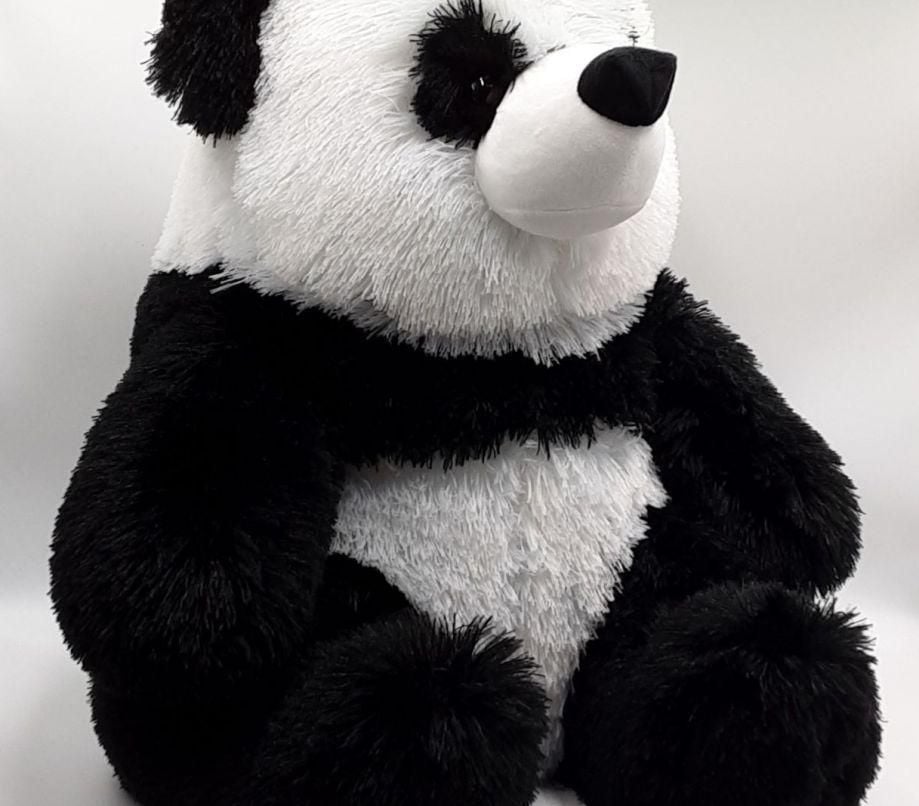М'яка іграшка панда сидяча велика чорно біла Ч006 чайка