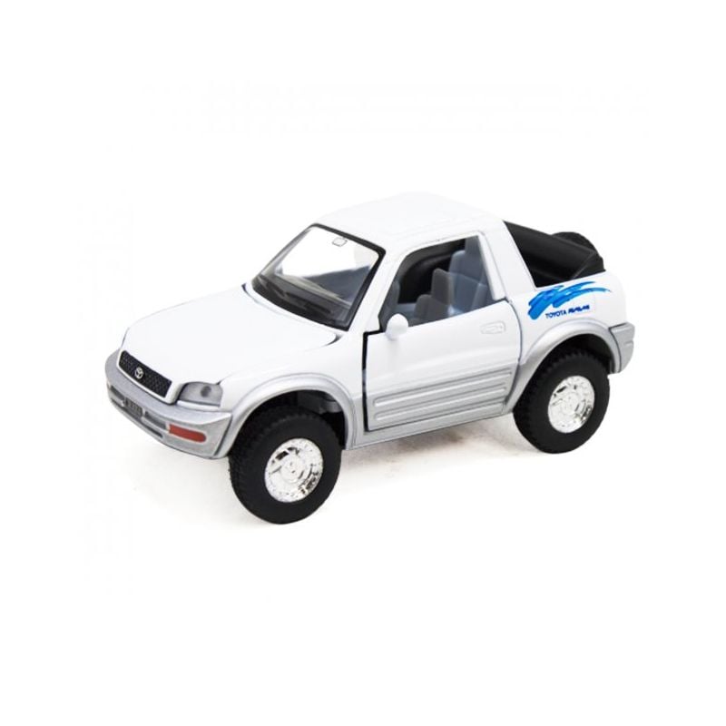 Машина металева Tayota RAV4 Concept Car інерція відчин двері і капот гум колеса в коробці 16*10*8см КТ5011W kinsmart