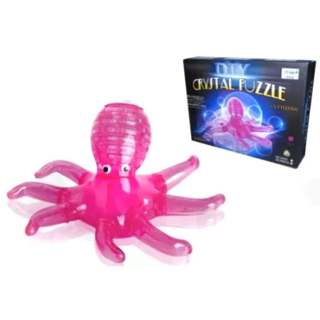 Пазли 26дет 3D кристал Восьминіг в коробці 18*13*4см 29023/YT225306 Китай