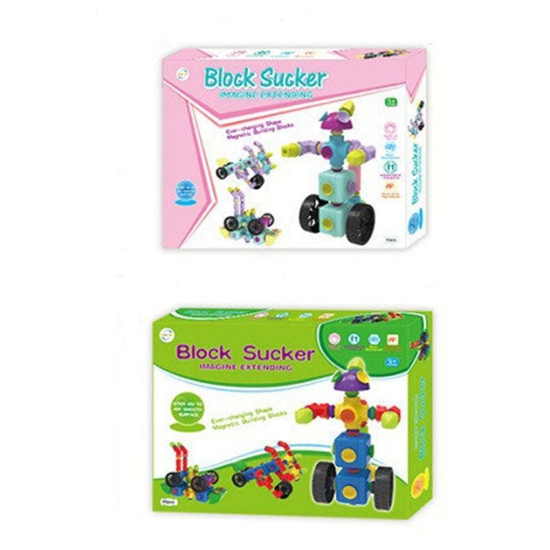 Конструктор 48д Block Sucker присоски в коробці 60*7*39см FJ3008 Китай