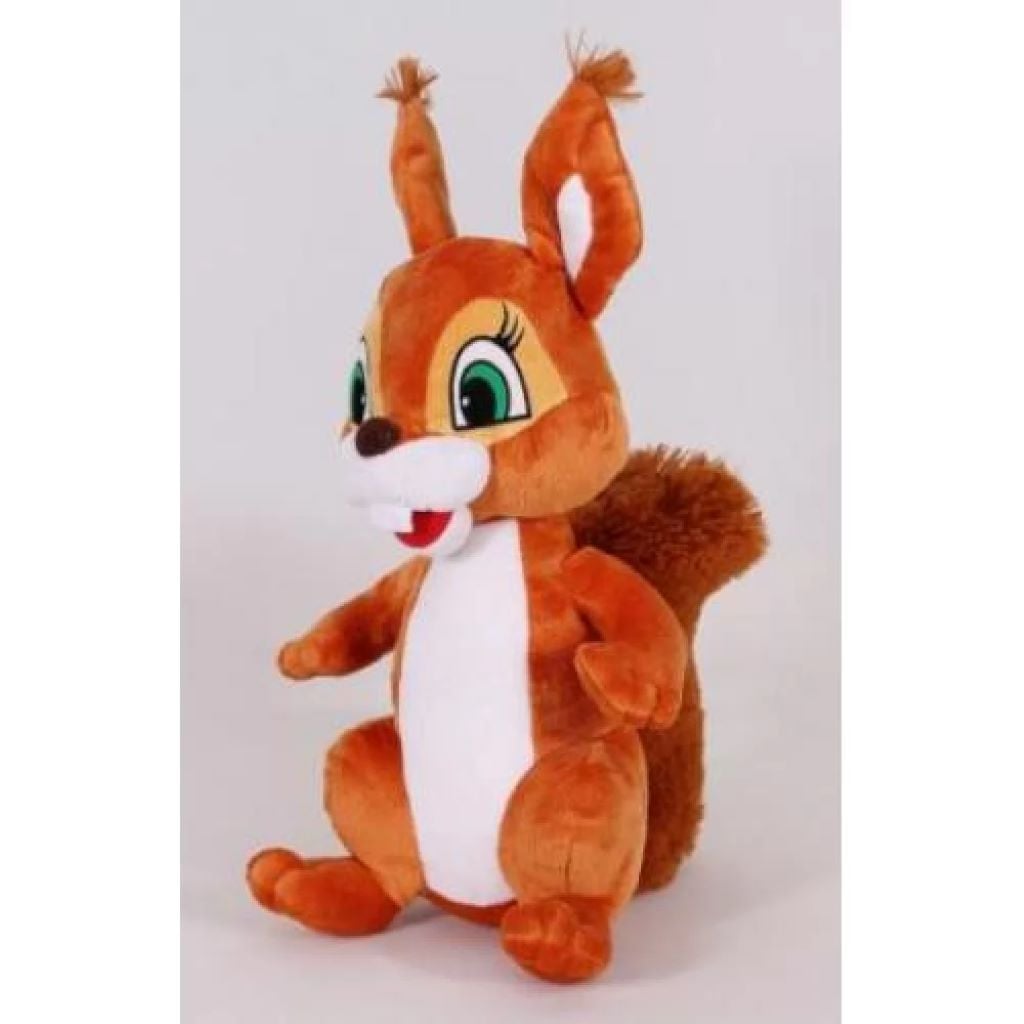 М'яка іграшка Білка 43см коричневий 00419 Копиця