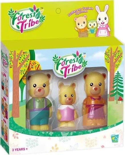 Лісові мешкпнці Happi Femyli см*я 3 шт 10см в коробці 23*25*4см 60238A/B/C Китай