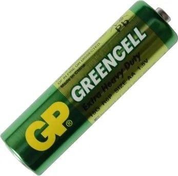 Батарейка пальчик сольова GP GREENCELL 15G/R6 GP