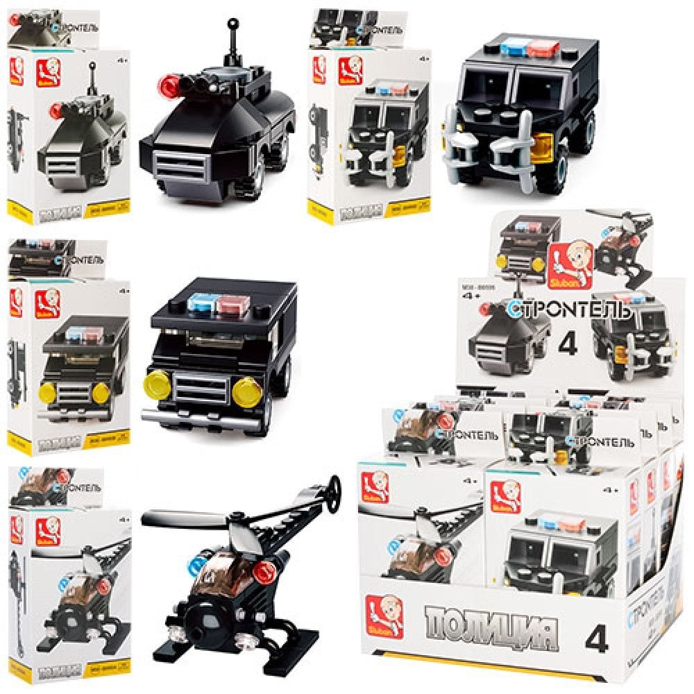 Конструктор 35д військова техніка 12*8*3см. M38-B0595 sluban