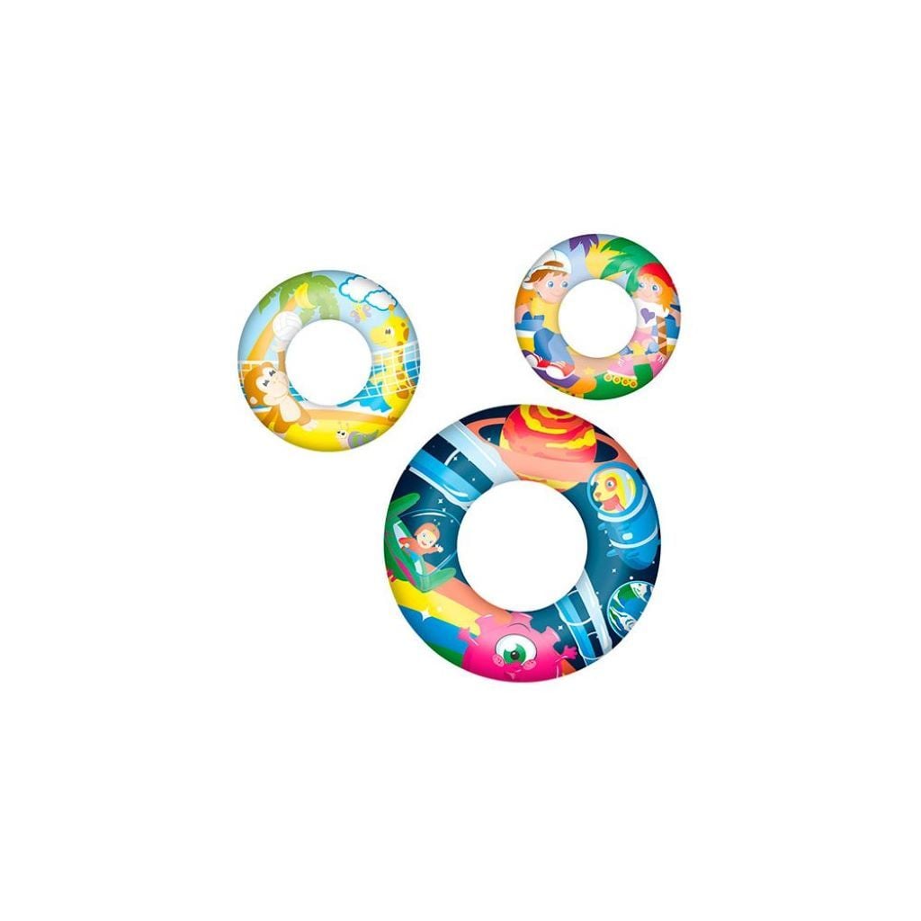 Коло надувне 61см 3-6 років в пакеті 36014 bestway