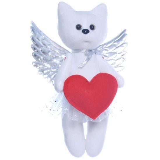 М'яка іграшка Янголятко №4 Котик 30см 00311-1 копиця