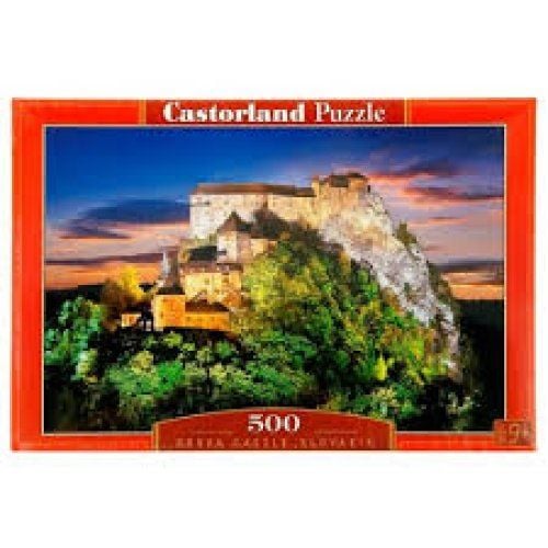 Пазли 500ел  Замок 47*33см в коробці 31*22*4,5см 51489 Castorlend