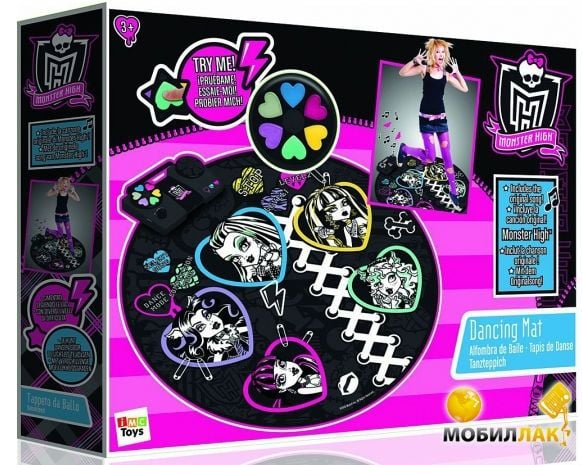 Танцювальний килимок MONSTER HIGH муз світло 870024 Китай
